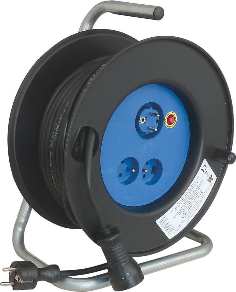Enrouleur prolongateur de jardin  HO5VV-F 3G1,5mm²