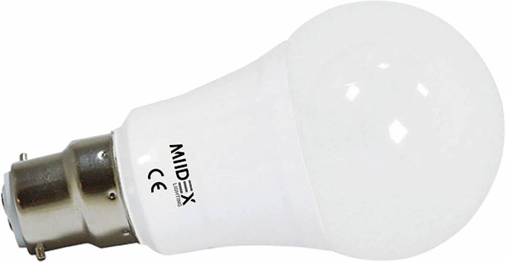 Ampoule poire LED 9W B22 820 lumens 3000k