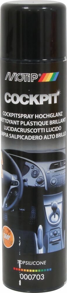 Nettoyant plastique intérieur - aérosol 600ml