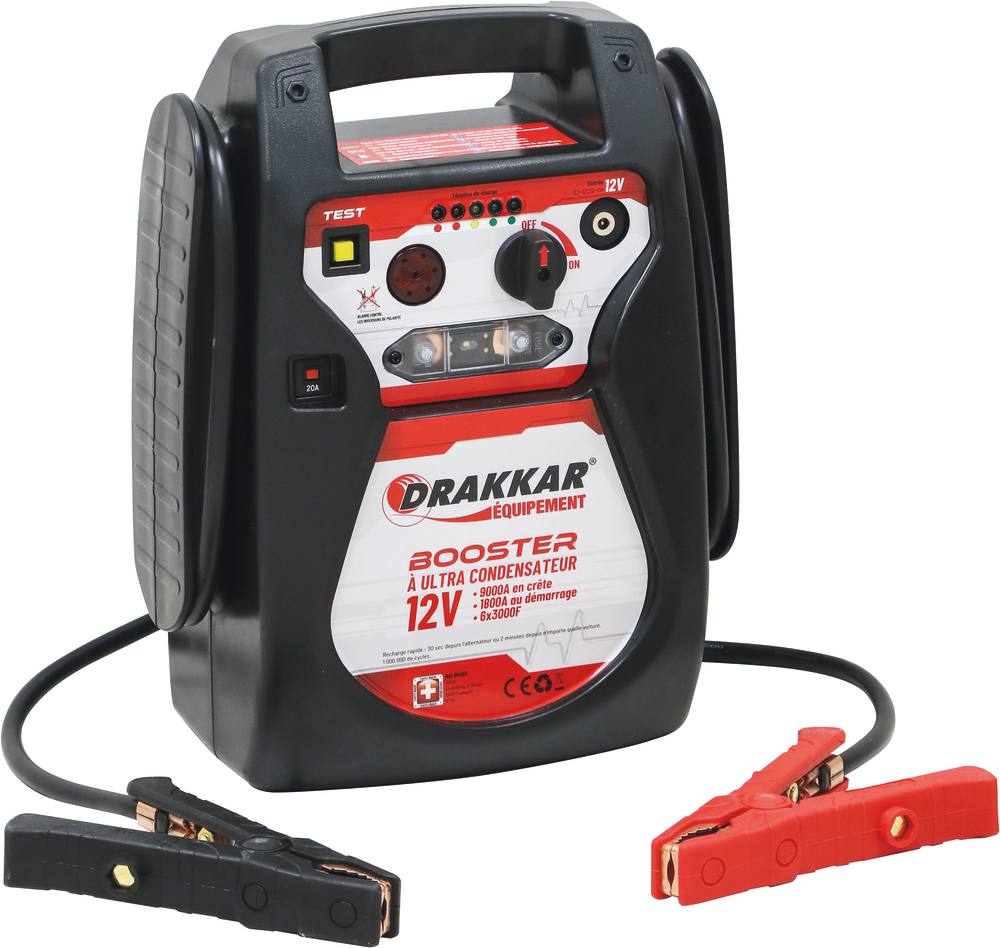 Booster portable 12V à ultra-condensateurs