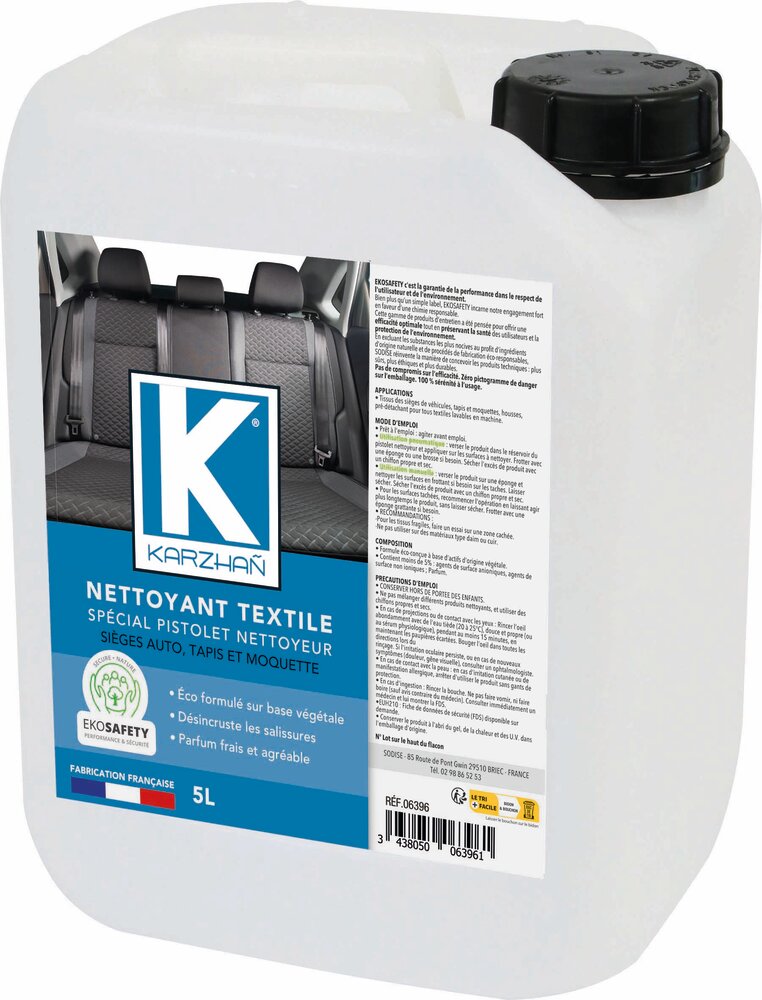 Nettoyant textile écopuissant
