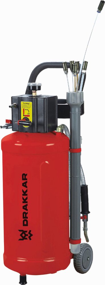 Vidangeur d'huile pneumatique mobile par aspiration 30L autonome