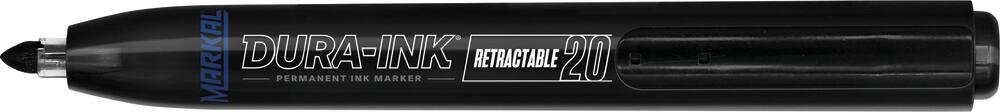 Feutre permanent rétractable avec pointe conique fine DURA-INK® Retractable 20