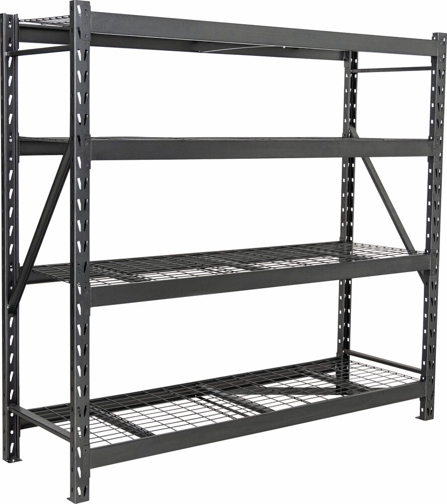 Étagère/rayonnage d'atelier 4 tablettes 1830x1955x610mm max 2,4T