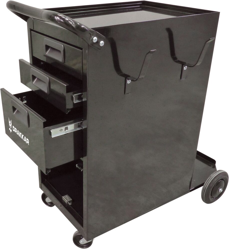 Servante mobile 3 tiroirs pour poste à souder