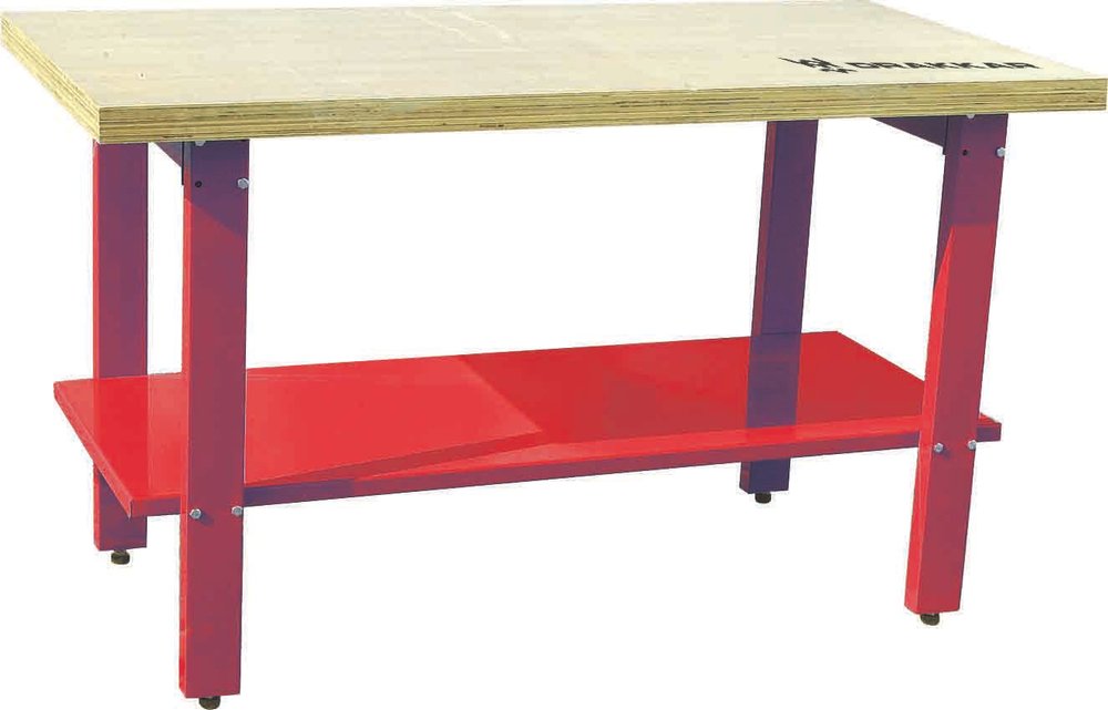 Etabli plateau bois 1500x750mm 350kg