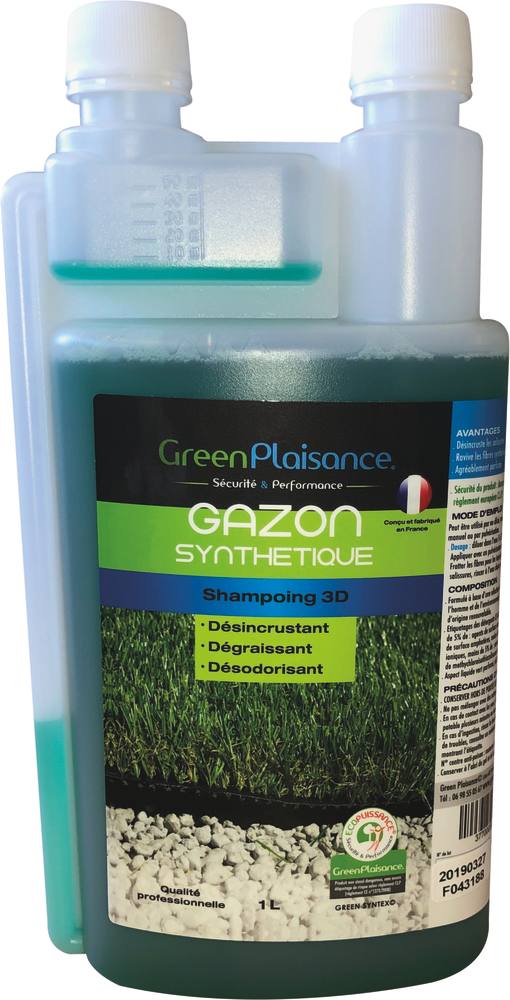 Shampoing pour gazon synthétique
