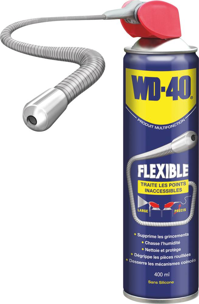 Dégrippant WD40 aérosol Flexible 400ml