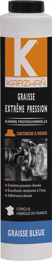 Graisse bleue extrême pression - cartouche de 400g