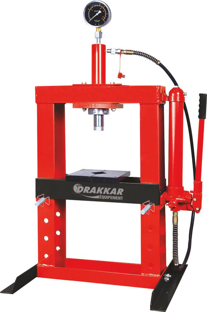 Presse d'atelier d'établi manuelle 10T bâti soudé