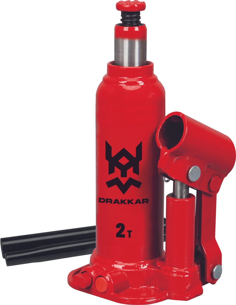 Cric bouteille hydraulique base soudée