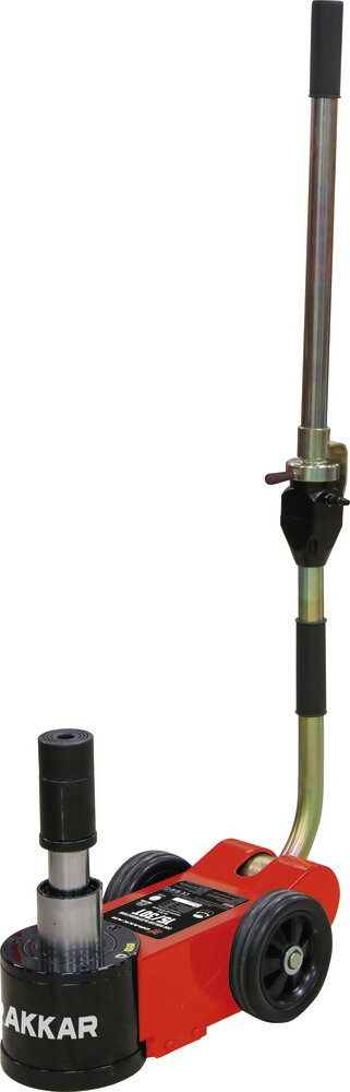 Cric rouleur hydropneumatique