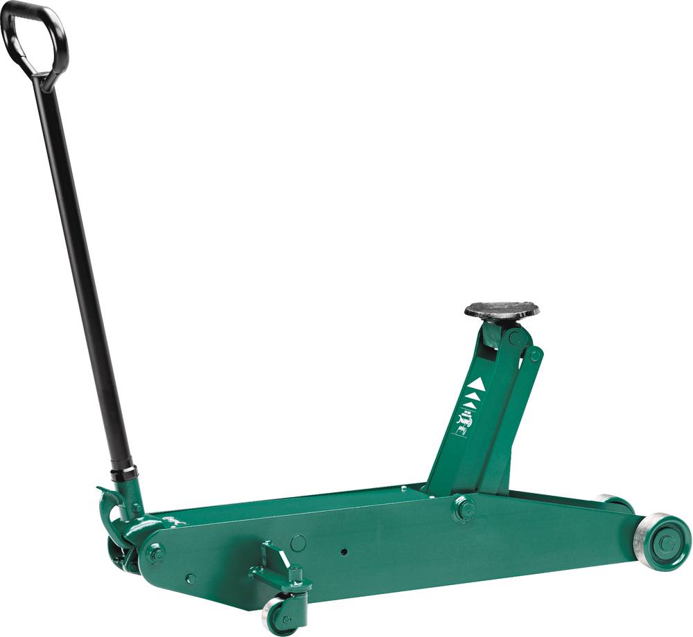 Cric rouleur hydraulique haute capacité avec pédale d'approche rapide