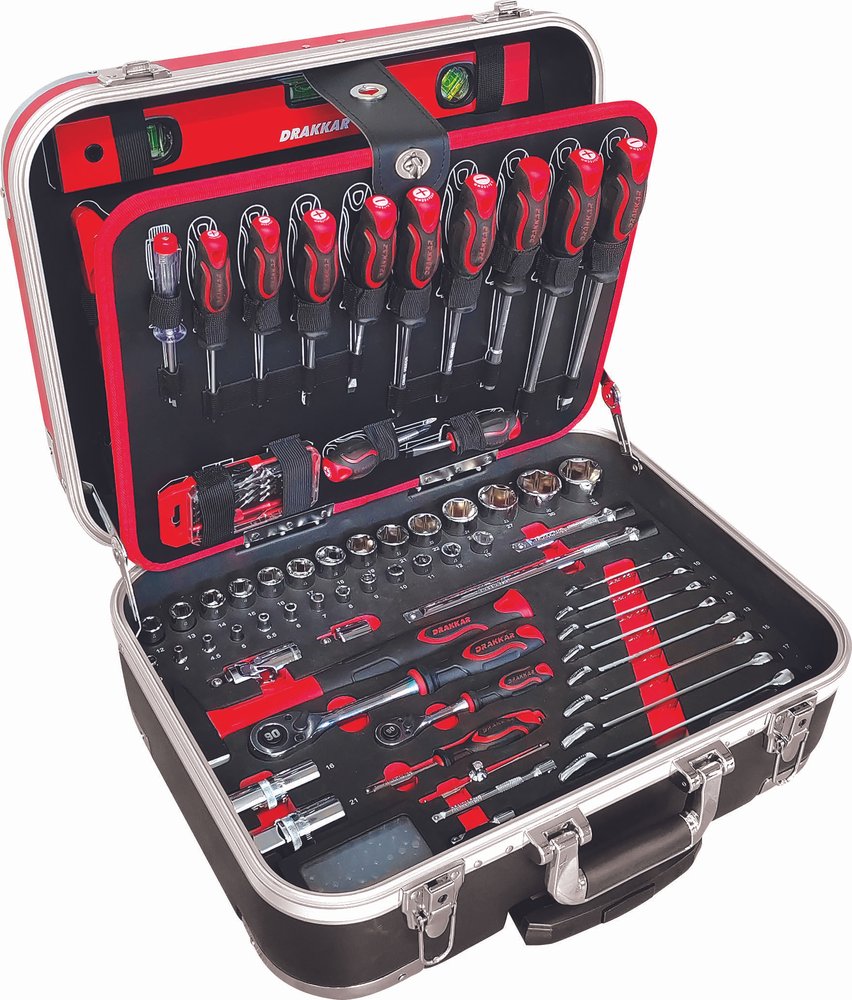 Mallette de dépannage sur roues 148 outils 1/4" - 1/2"