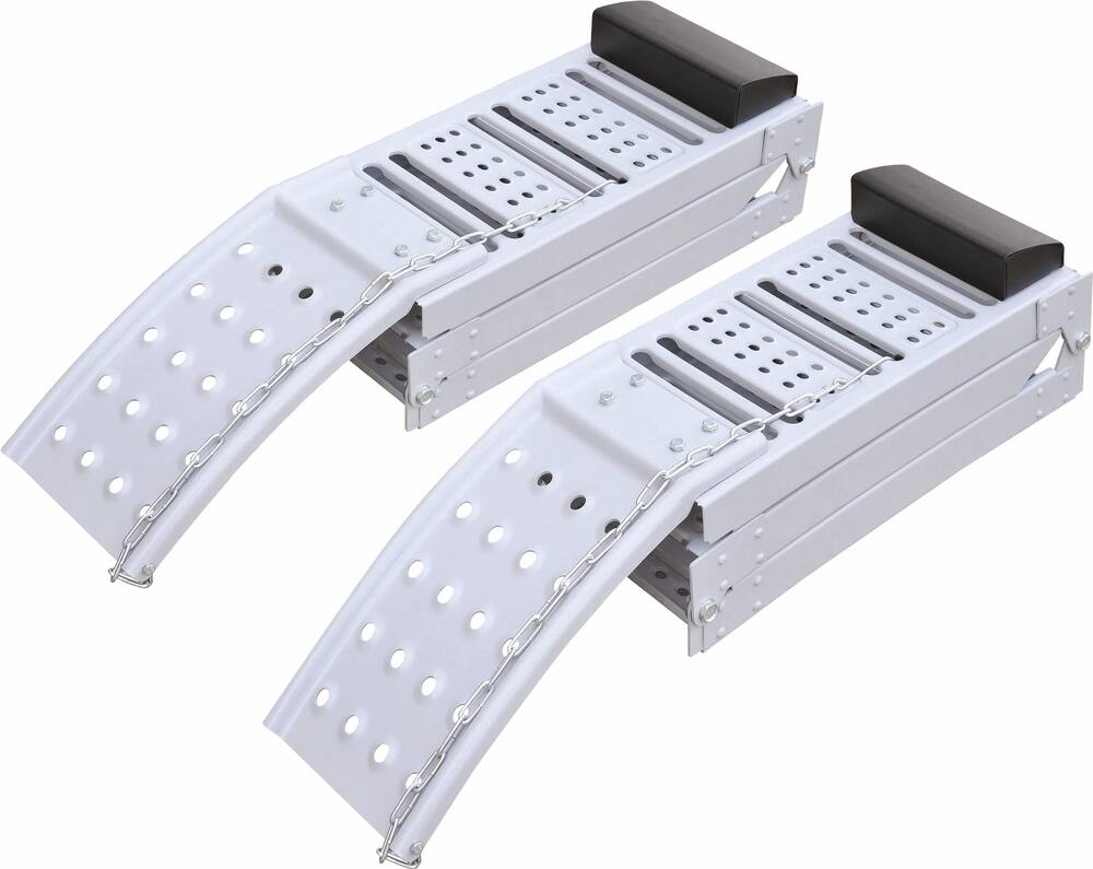 Jeu de 2 rampes acier pliables