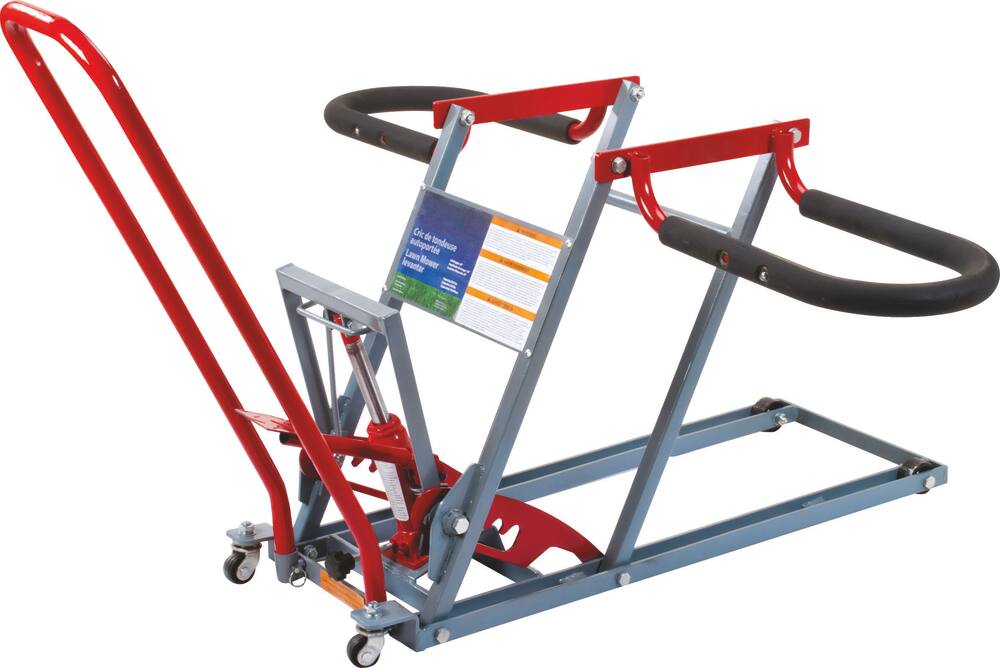 Lève tondeuse autoportée hydraulique mobile 155kg