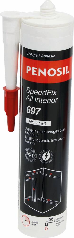 Mastic colle pour tous matériaux - cartouche de 410ml