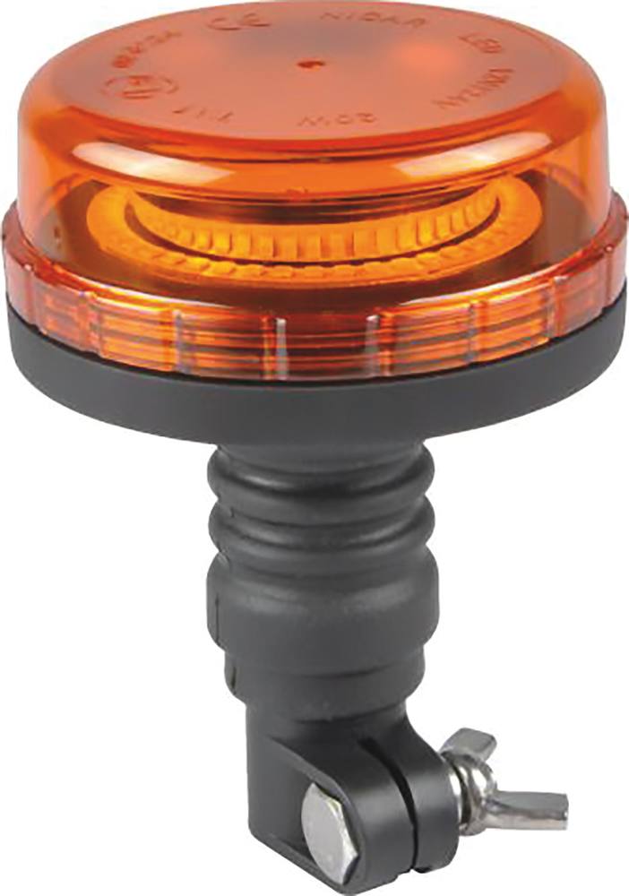 Gyrophare LED extra plat 12/24V double flash