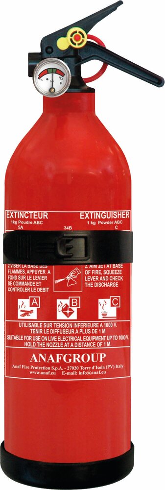 Extincteur à pression permanente à poudre