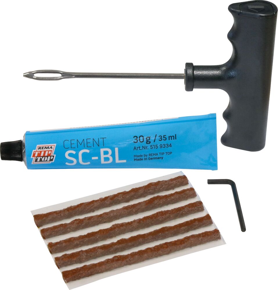 Kit de réparation pour pneus Tubeless - 7 pcs