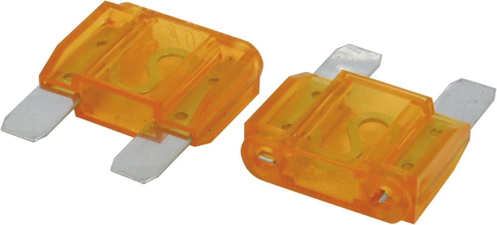 Plug-in fuse maxi 40A orange - blister of 2 pcs