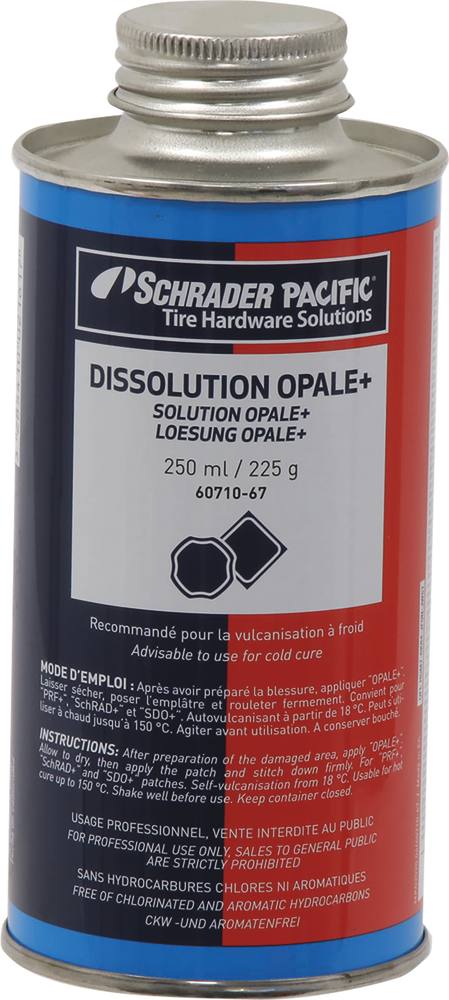 Colle vulcanisante à froid pour emplâtre - bidon de 225g