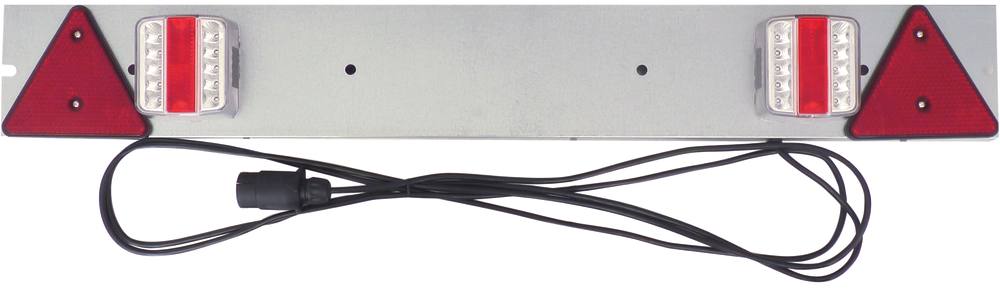 Rampe d'éclairage arrière LED 12V 1m pour remorque bagagère