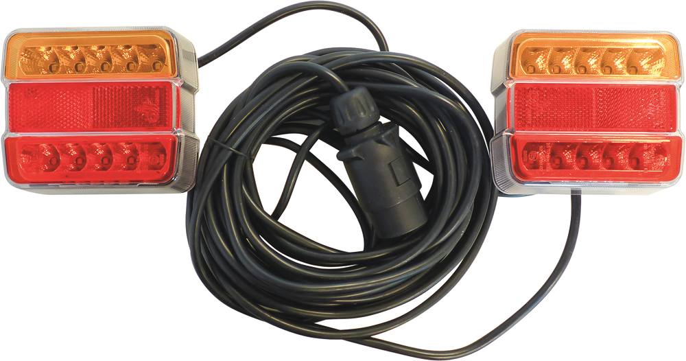 Kit de signalisation arrière LED 12V magnétique