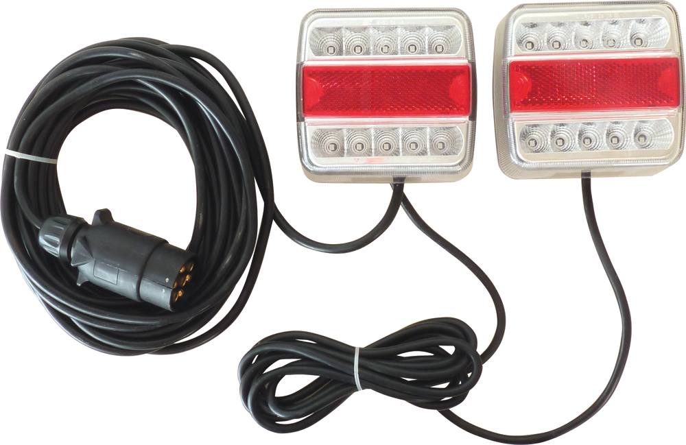 Kit de signalisation arrière LED 12V magnétique