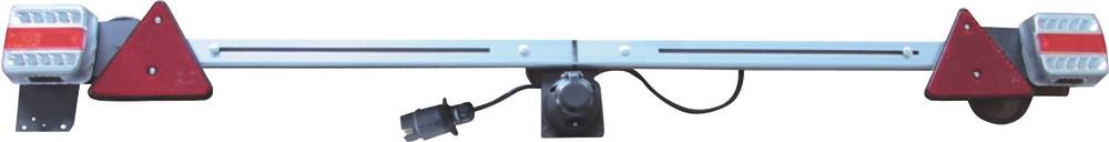 Rampe d'éclairage arrière télescopique LED 12V 1,4 à 2,1m 7,5m