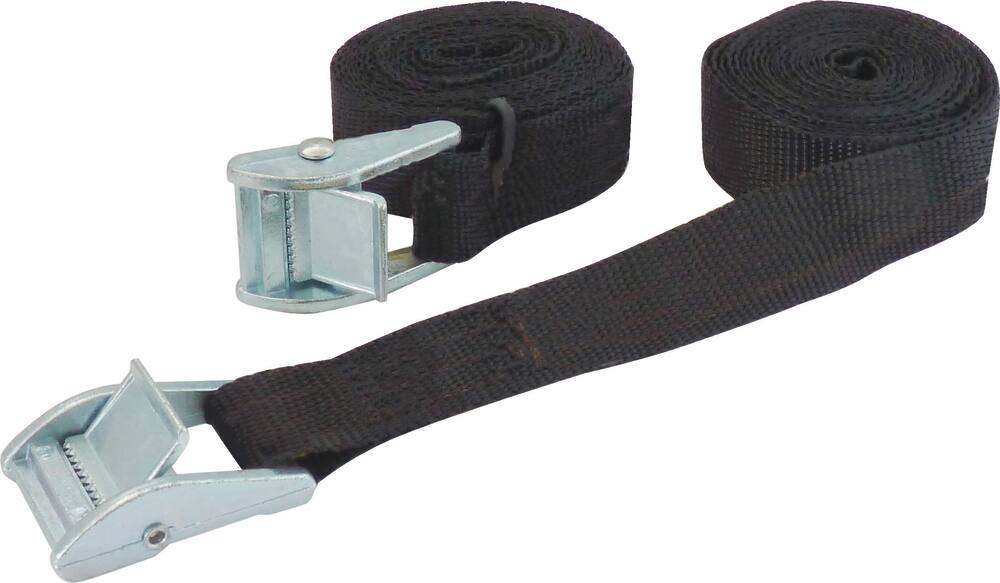 Sangle bagagère avec boucle 25mm 2,5m 300kg* (lot de 2)