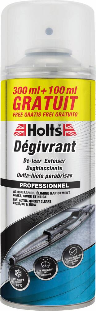 Descongelante superficie vidrio -25°C - aerosol 400ml