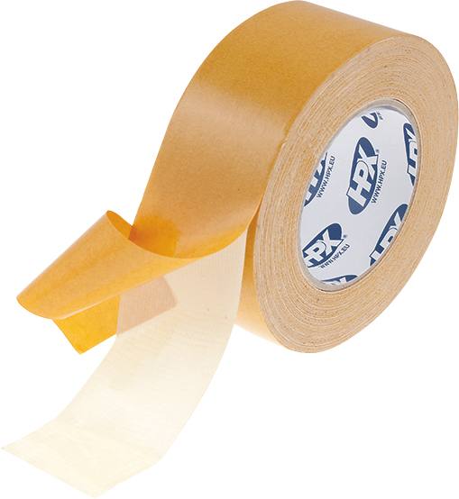 Fita adesiva de dupla face branca 50x0,25mm 25m 27N tapete especial