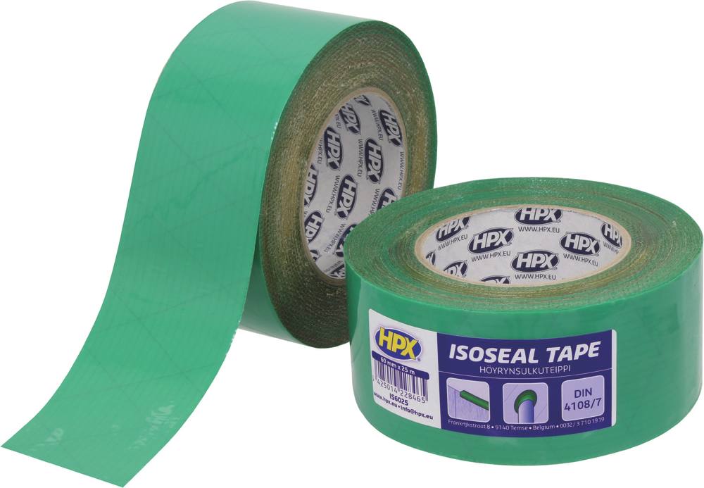 Fita isolante de polietileno verde 60x0,25mm 25m