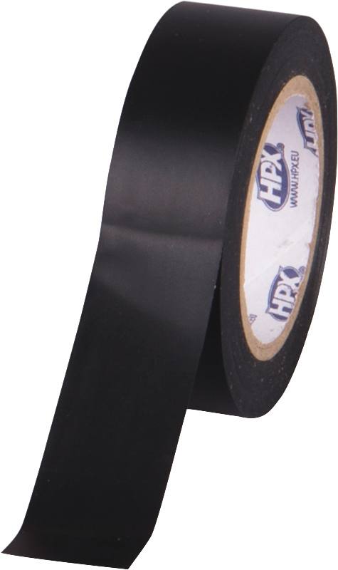 Fita isolante em PVC preta 19mmx10m