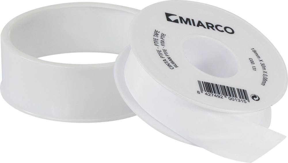 Fita de vedação isolante PTFE 0.08x19mm 30m