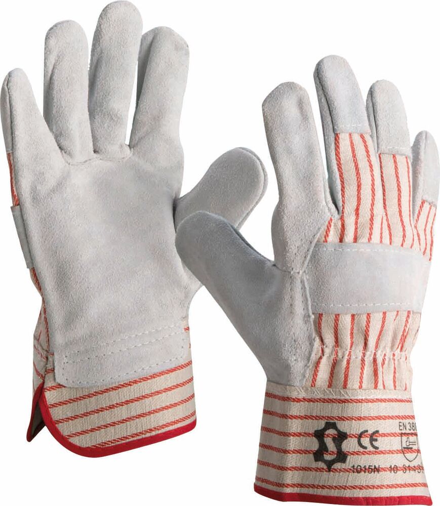 Gants docker croûte de bovin