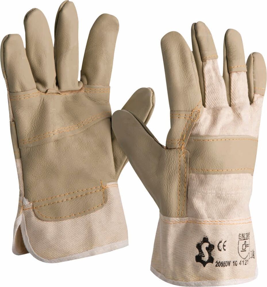 Gants docker fleur de bovin