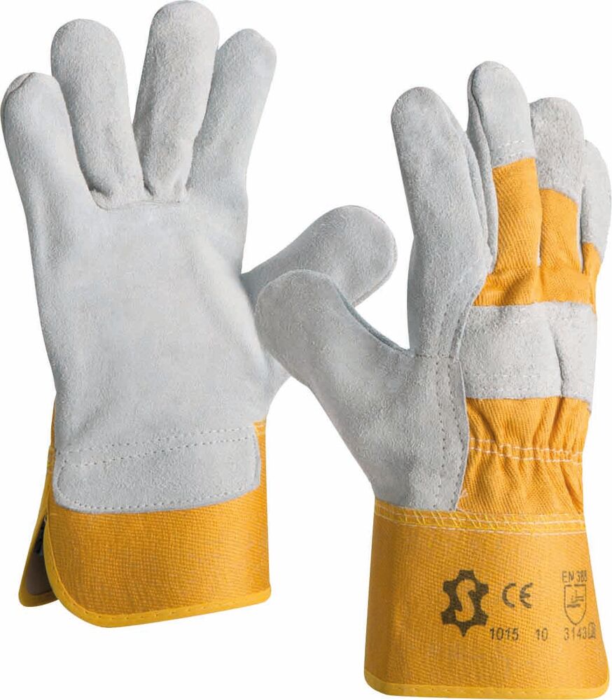 Gants docker croûte de bovin