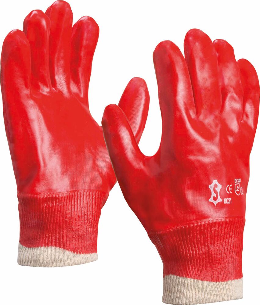 Gants enduit PVC anti-abrasif - chimie