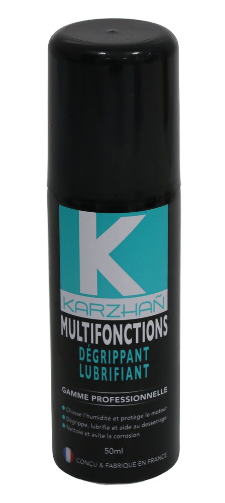 AEROSSOL 50ML MULTIFUNCTION DEGRIPPANT LUBRIFICANTE KARZHAN
