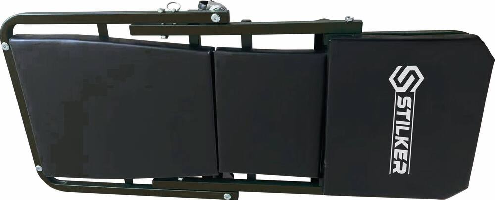 Chariot de visite 6 roues avec appui tête-repliable en tabouret 150kg