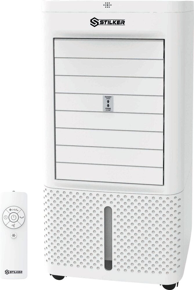 Rafraîchisseur d'air mobile de bureau 60W - 11L - 1575m³/h