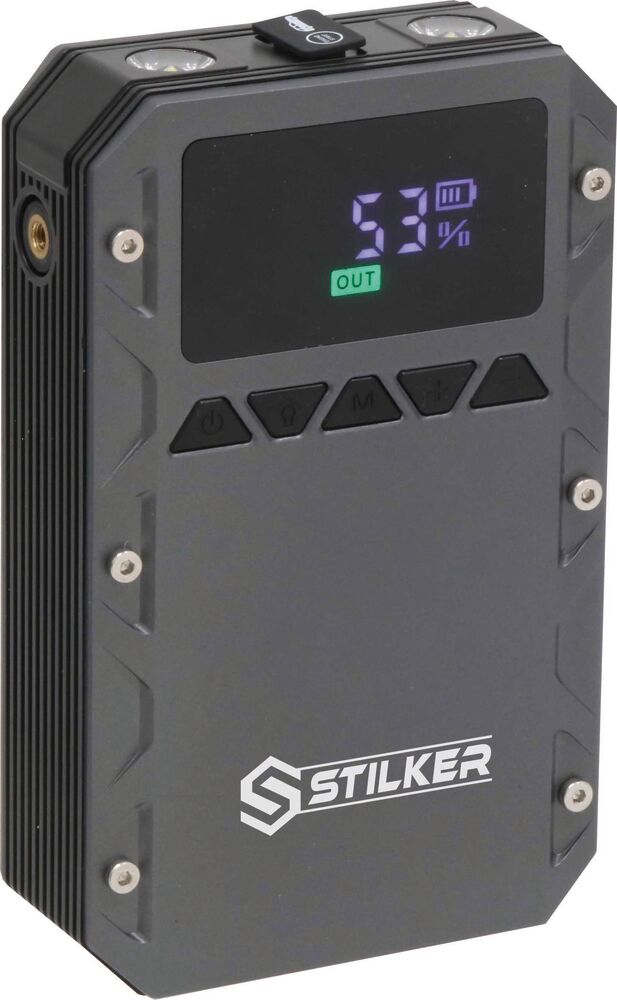 Booster 12V 800A avec power bank 8000 mAh et gonfleur