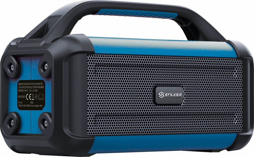 Enceinte portative bluetooth à batterie ou secteur