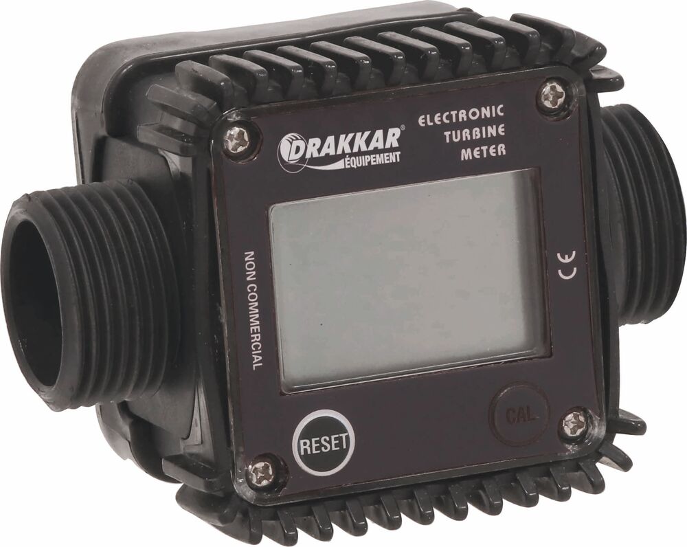 Volucompteur digital gasoil 1" M/M 120 l/min pour réf.56145