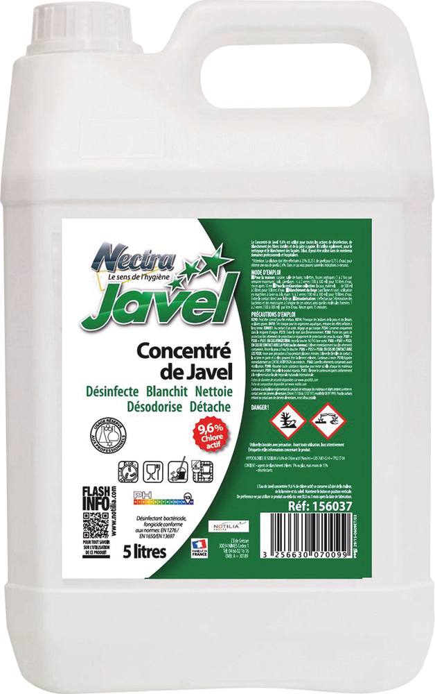 Alvejante com concentrao ativa de 9,6% - lata de 5L