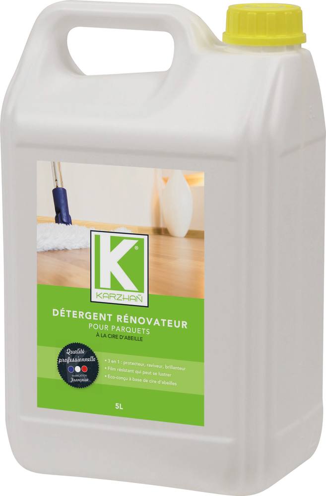 Limpiador Limpiador renovador de parquet con cera de abeja - bidón 5L
