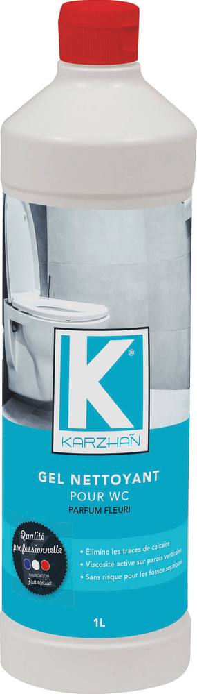 Gel WC antical fragancia floral - botella 1L