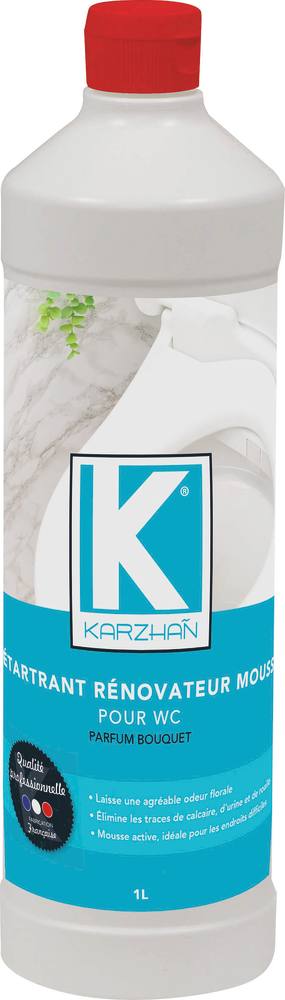 Desincrustante WC renovador efecto espuma - botella 1L